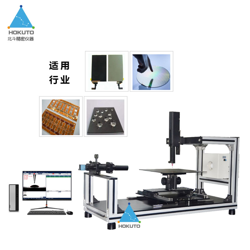 光学接触角测试仪测量超疏水表面接触角的方法